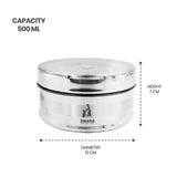 All Steel Double Wall Insulated Tiffin Box