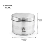 All Steel Double Wall Insulated Tiffin Box