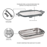 Blaze Leak Proof Airtight Food Tiffin Box