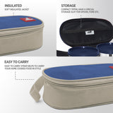 Break Time 2 Tiffin Box with Fabric Insulated Bag