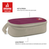 Break Time 2 Tiffin Box with Fabric Insulated Bag