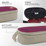 Break Time 2 Tiffin Box with Fabric Insulated Bag