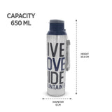 Breeze Single wall steel Sipper Water Bottle