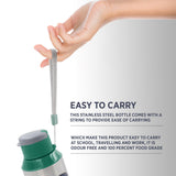 Breeze Single wall steel Sipper Water Bottle