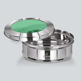 Camry Flat Storage Container With See Through Glass Lid