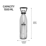 24 Plus Double Wall Thermosteel Flask Water Bottle with Handle