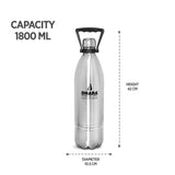 24 Plus Double Wall Thermosteel Flask Water Bottle with Handle