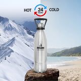 24 Plus Double Wall Thermosteel Flask Water Bottle with Handle