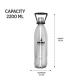24 Plus Double Wall Thermosteel Flask Water Bottle with Handle