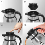Chai Club Vacuum Insulated Thermosteel Carafe