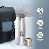 Dilmah Vacuum Insulated Thermosteel Hot And Cold Flip Lid Flask Bottles