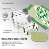 Elena Inner Steel Lunch Box with Mini Container Inside