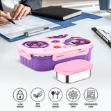 Elena Inner Steel Lunch Box with Mini Container Inside