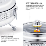 RASRAJ 7 In 1 Multipurpose Containers Box with See Through Lid