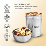 Taazgi Tea Coffee Sugar Container