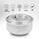 Divine Insulated Double Walled Hot Pot hammered