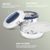 Duplex Double Wall Insulated Food Grade Tiffin Box