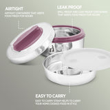 Duplex Double Wall Insulated Food Grade Tiffin Box