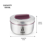 Duplex Double Wall Insulated Food Grade Tiffin Box