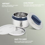 Duplex Double Wall Insulated Food Grade Tiffin Box