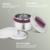 Duplex Double Wall Insulated Food Grade Tiffin Box