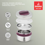 Duplex Double Wall Insulated Food Grade Tiffin Box