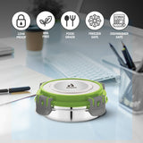 Fit N Fresh Airtight Tiffin Box Containers With Four Side Clips Lock