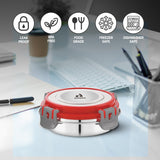 Fit N Fresh Airtight Tiffin Box Containers With Four Side Clips Lock