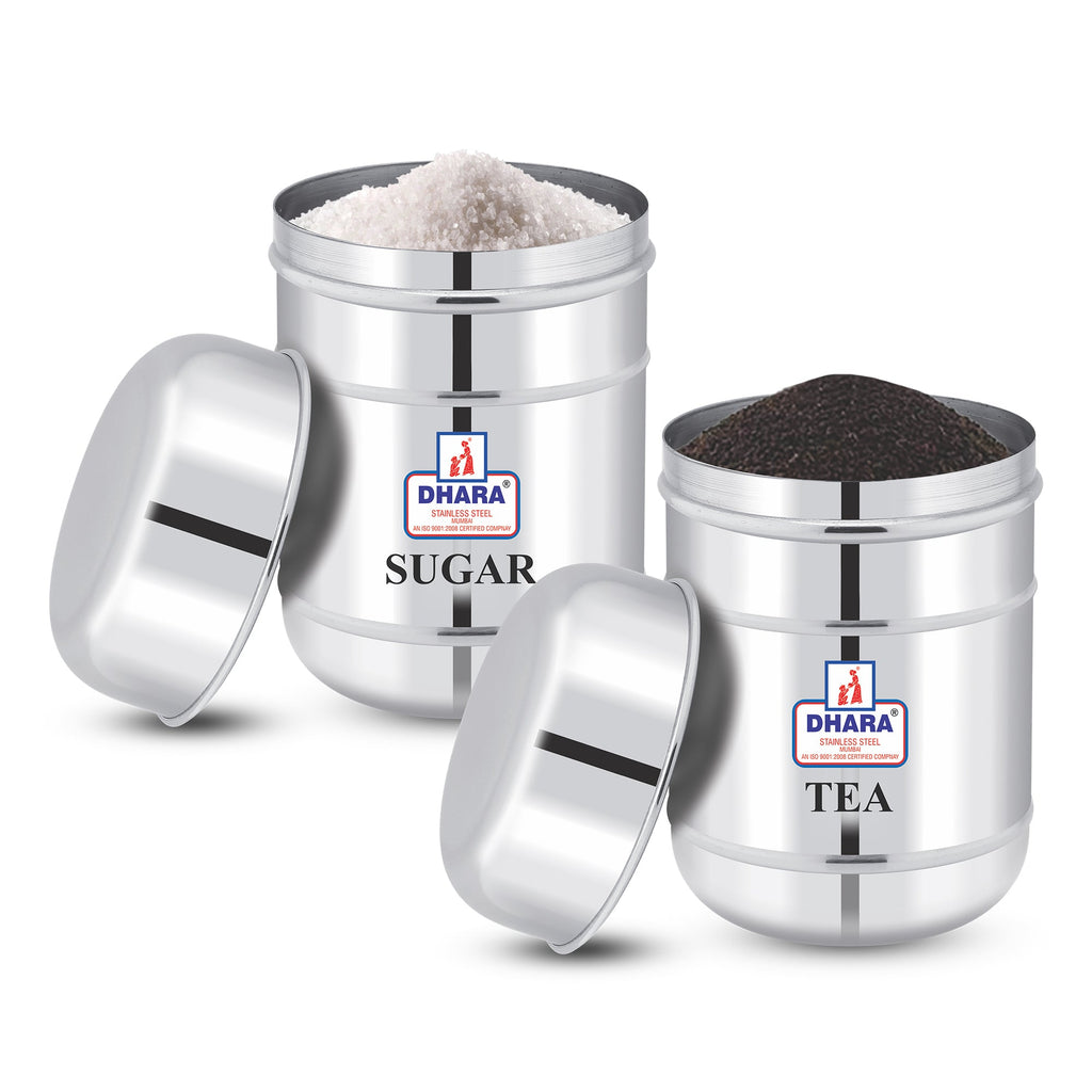 Nice Day Tea Sugar Coffee Containers