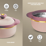 Ornate Insulated Double Walled Roti Server