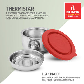 Thermi Star Double Wall Insulated Airtight Food Lunch Container